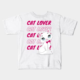 Cat Lover Kids T-Shirt